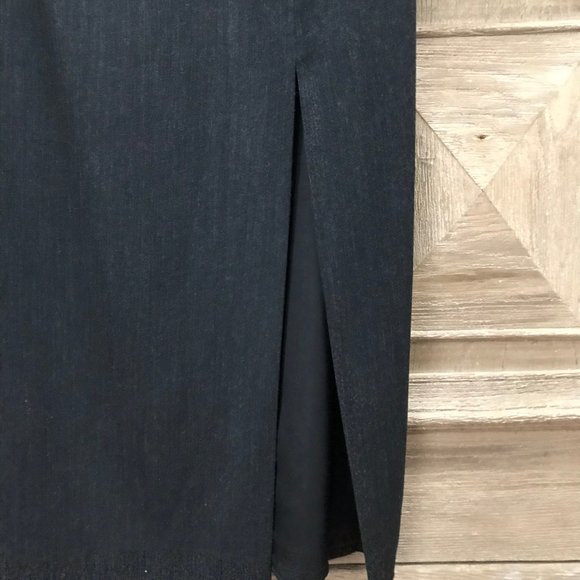 Ann Taylor Pencil Skirt dark gray grey - Picture 2 of 4